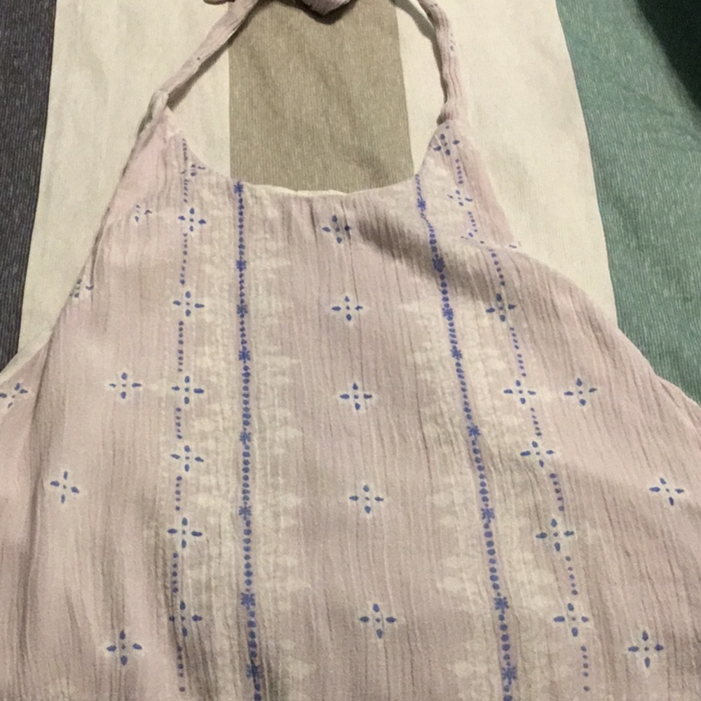Very comfy and pretty halter mini